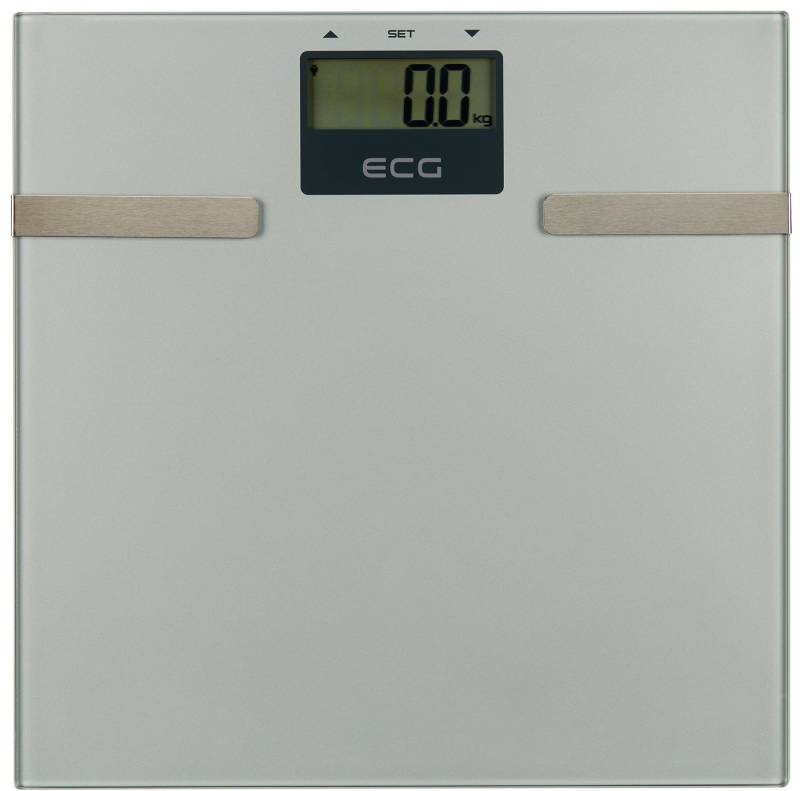 ECG Körper-Analyse-Waage OV 126, 1-tlg., Messung von Körperfett, Wasser und Muskelmasse von ECG