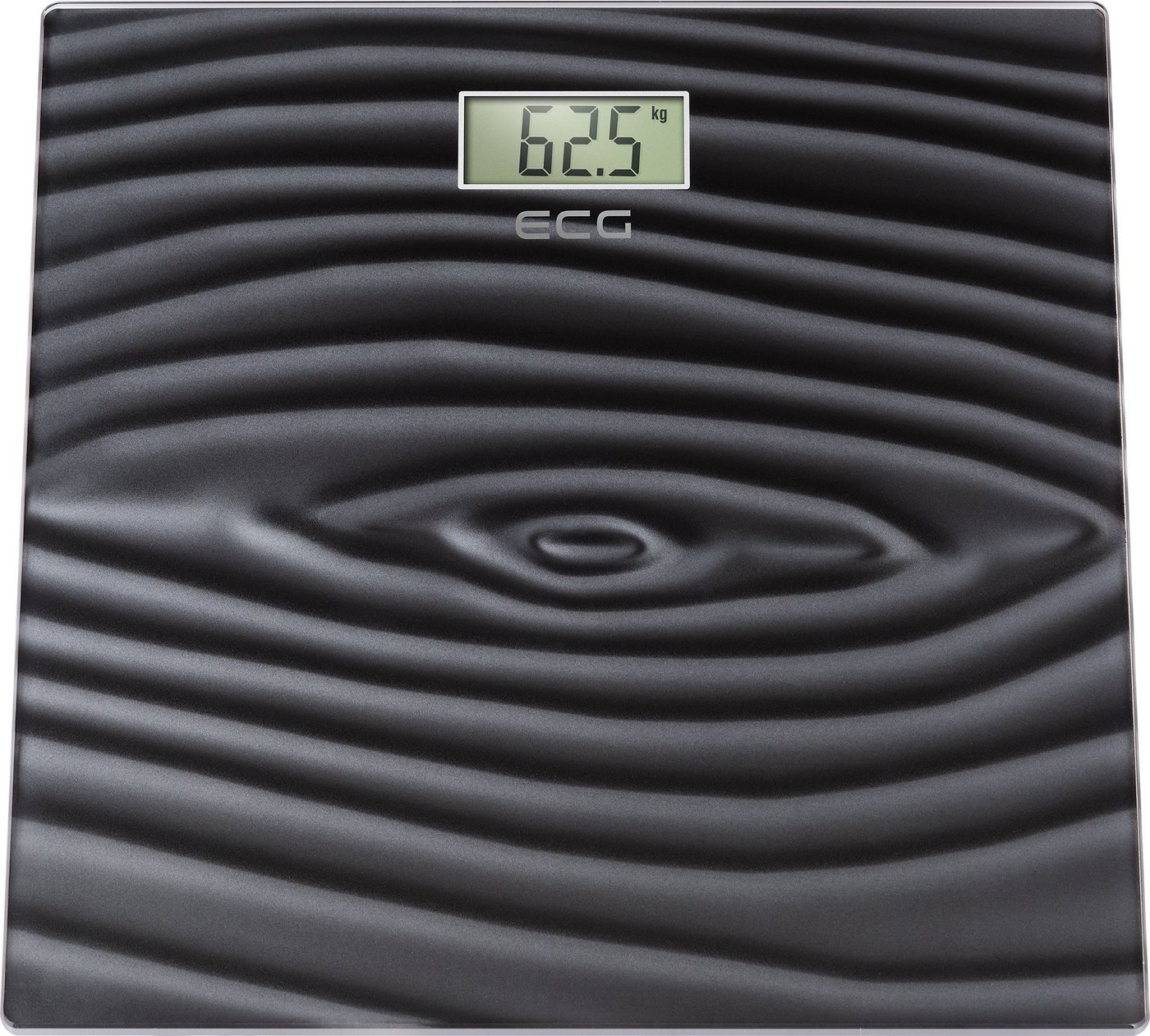 ECG Körper-Analyse-Waage OV 138 3D, 1-tlg., Hochwertige Personenwaage, Ultradünn, 6 mm dickes Sicherheitsglas von ECG