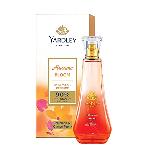 Green Velly Yardly London Autumn Bloom Perfume| Floral Fruity Scent| 90% Naturally Derived| Plumeria & Orange Peony Perfume for Women| 100ml von ECH