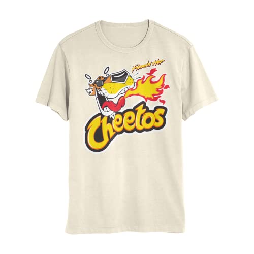 Flamin’ Hot with Chester Cheetah Men’s and Women’s Short Sleeve T-Shirt(Small) von ECHJCG