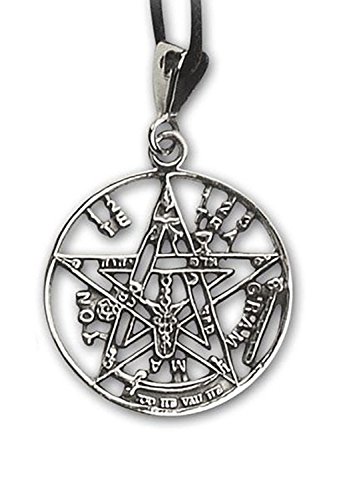 Anhänger Tetragrammaton Magischer 925er Silber Schmuck - Schutzamulett von ECHT
