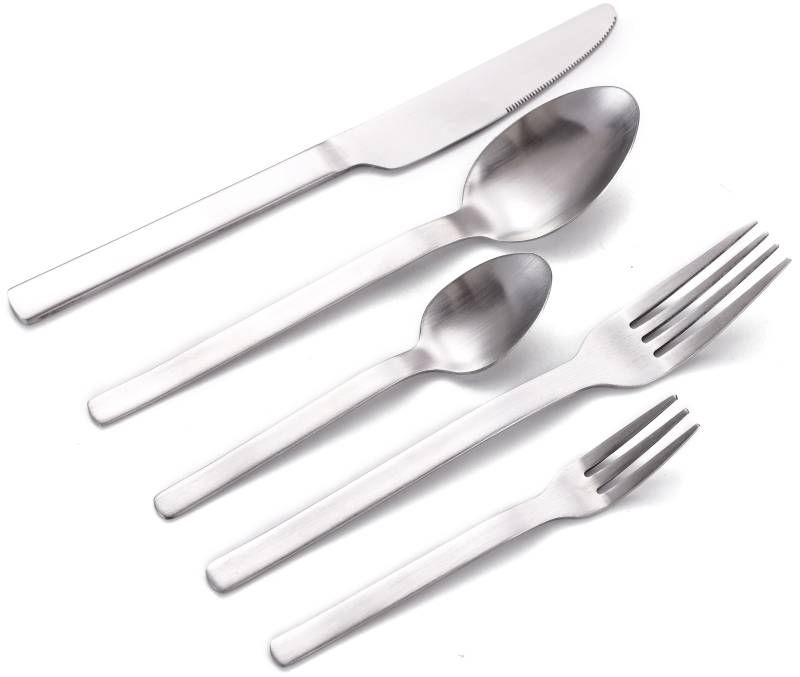 ECHTWERK Besteck-Set "Tafelbesteck „Angelini“", (Set, 60 tlg.), Hochglänzend von ECHTWERK