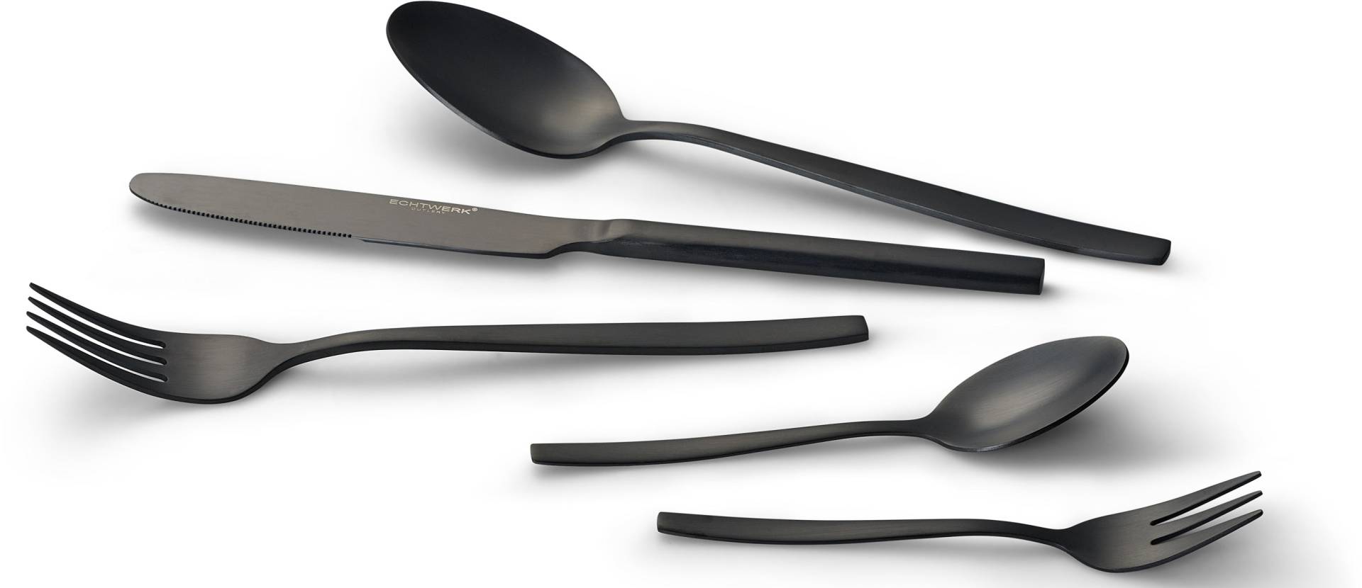 ECHTWERK Besteck-Set "Tavira" Tafelbesteck, hochglänzend, PVD-beschichtet von ECHTWERK
