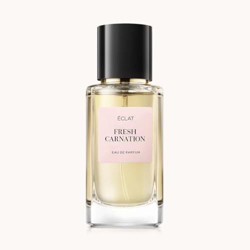 ÉCLAT Fresh Carnation – Eau de Parfum 55ml – Blumig-frischer Damenduft mit Maiglöckchen, Lilie und Narzisse, sanfte Wärme von Ambra & Sandelholz – elegant, gefühlvoll & zeitlos feminin von ÉCLAT