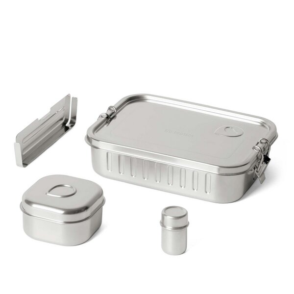 ECO Brotbox - Lunchbox - unterteilbar - 4er Set - Marmita+ von ECO Brotbox