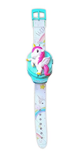ECO Einhorn KINDERUHR Digital Armbanduhr Uhr Watch Geschenk Mädchen Kinder 2-Variant 13 (Einhorn) von ECO