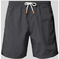 ECOALF Badehose mit elastischem Bund Modell 'LANAIALF' in Graphit, Größe XXL von ECOALF