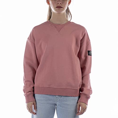 ECOALF Damen Backalf B Because Sweatshirt Woman, rosa (Summer Pink), XS von ECOALF