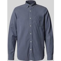 ECOALF Freizeithemd mit Knopfleiste Modell 'CARLOSALF' in Blau, Größe XL von ECOALF