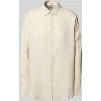 ECOALF Hemdbluse mit Knopfleiste Modell 'DARIAALF' in Beige, Größe M von ECOALF