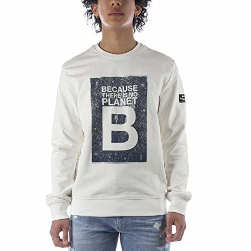 ECOALF Herren Becaralf Sweatshirt Man, cremefarben, Small von ECOALF