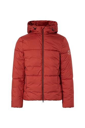 ECOALF Herren Hoxa Hoxaalf, Kapuze, Füllung aus recyceltem Polyester, bequem und leicht, Herrenjacke, Größe XL, Rot von ECOALF