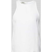 ECOALF Regular Fit Leinenblusentop mit Rundhalsausschnitt in Weiss, Größe M ECOALF Regular Fit Leinenblusentop mit Rundhalsausschnitt in Weiss, Größe M von ECOALF