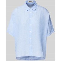 ECOALF Regular Fit Leinenhemdbluse mit 1/2-Arm Modell 'MELANIAALF' in Hellblau, Größe S von ECOALF