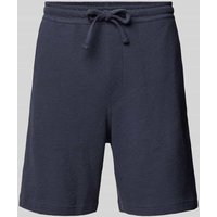 ECOALF Regular Fit Shorts mit Strukturmuster Modell 'SARDAALF' in Marine, Größe XXL ECOALF Regular Fit Shorts mit Strukturmuster Modell 'SARDAALF' in Marine, Größe XXL von ECOALF