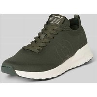 ECOALF Sneaker mit Label-Patch Modell 'CONDEKNITALF' in Khaki, Größe 47 von ECOALF