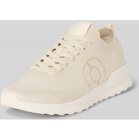 ECOALF Sneaker mit Label-Patch Modell 'CONDEKNITALF' in Offwhite, Größe 45 von ECOALF