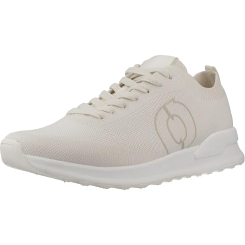 ECOALF Sportlicher Freizeitschuh aus recyceltem Material mit Gummisohle - CONDEKNITALF-001 für Herren, Weiß, 45 EU von ECOALF