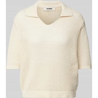 ECOALF Strickpullover mit 1/2-Arm Modell 'ARGANALF' in Beige, Größe L von ECOALF
