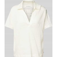 ECOALF T-Shirt mit Resortkragen Modell 'TROMS' in Weiss, Größe M ECOALF T-Shirt mit Resortkragen Modell 'TROMS' in Weiss, Größe M von ECOALF