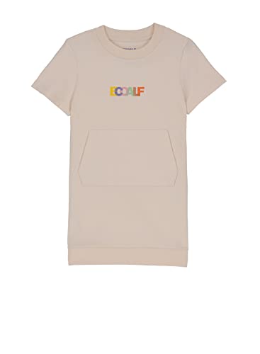 ECOALF TULALF Dress Sweat Girls Kleid für Mädchen, cremefarben, Cremefarben von ECOALF