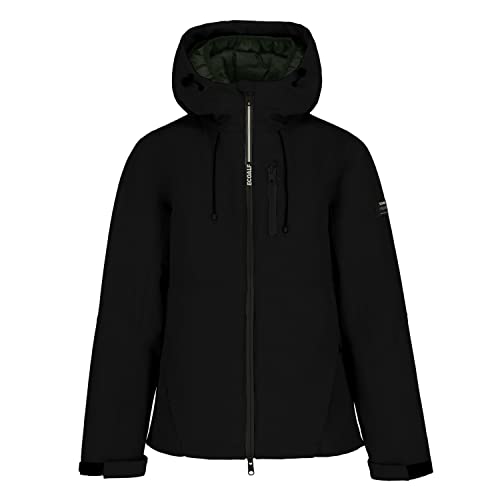 Ecoalf Damen MANDALF Jacket Woman Jacke Frau, Black, 000M von ECOALF