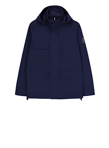 Ecoalf Herren CUATRERALF Jacket Man Jacke Mann, Blue Navy, 000M von ECOALF