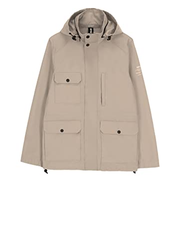 Ecoalf Herren CUATRERALF Jacket Man Jacke Mann, Dark Sand, 000M von ECOALF