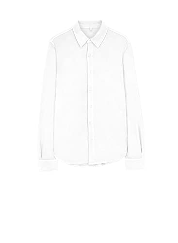 Ecoalf Herren PASAJALF Shirt Man Jersey-Hemd Mann, White, 000L von ECOALF