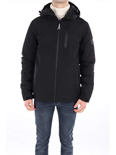 Ecoalf KATMANDU REVERSIBLE JACKET MAN, schwarz(black (319)), Gr. L von ECOALF