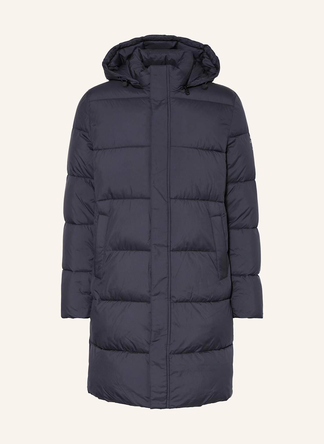 Ecoalf Steppmantel Velan Mit Abnehmbarer Kapuze blau von ECOALF