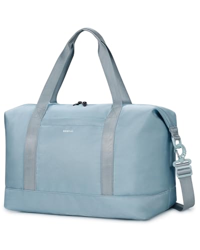 ECOHUB 20L Ryanair Handgepäck 40x20x25, Handgepäck Tasche für Flugzeug, Faltbare Reisetasche Mit Abnehmbar Nass-Tasche, Ryan Airlines Bag 40x20x25, Weekender Damen Herren, Patent Anhängig(Grau) von ECOHUB