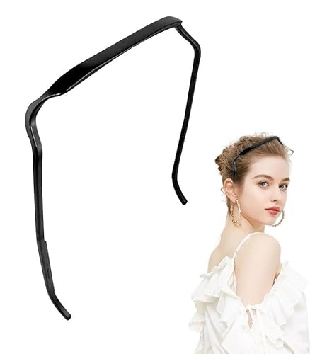 ECOVISTA Sonnenbrillen-Stirnband, lockiges, dickes Haar, mittelgroß, unsichtbarer Haarreifen, Frisurenbefestigungswerkzeug für lockiges Haar, dickes Haar (1 Stück) von ECOVISTA