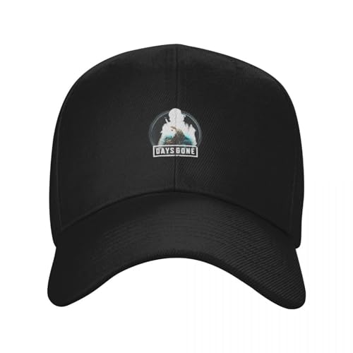 ECUXSRHN Basecap für Herren Schwarze Baseballcap Days Gone Trucker Cap Snapback Cap ECUXSRHN Basecap für Herren Schwarze Baseballcap Days Gone Trucker Cap Snapback Cap von ECUXSRHN