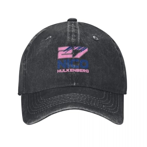 ECUXSRHN Vintage Basecap Washed Baseball Kappe Nico Hülkenberg 27 2020 RP Visier Herren ECUXSRHN Vintage Basecap Washed Baseball Kappe Nico Hülkenberg 27 2020 RP Visier Herren von ECUXSRHN