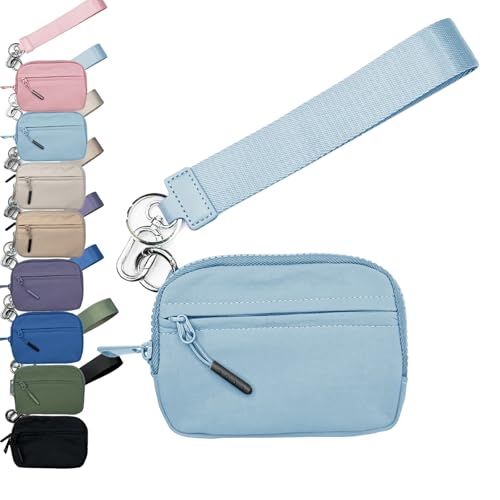Commonlyto Wallet, The Wallet 2. Generation – mit viel Stauraum, Kartenetui mit Reißverschluss und Ausweisfenster(Blue) von EDAT