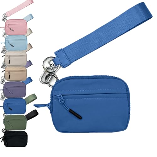 Commonlyto Wallet, The Wallet 2. Generation – mit viel Stauraum, Kartenetui mit Reißverschluss und Ausweisfenster(Dark Blue) von EDAT