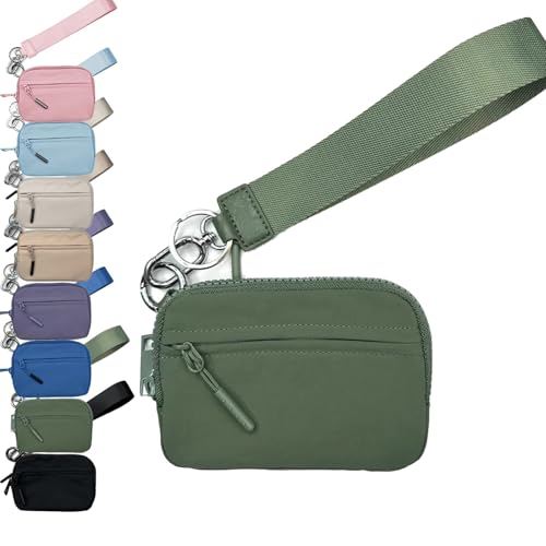 Commonlyto Wallet, The Wallet 2. Generation – mit viel Stauraum, Kartenetui mit Reißverschluss und Ausweisfenster(Green) von EDAT