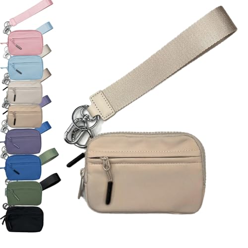 Commonlyto Wallet, The Wallet 2. Generation – mit viel Stauraum, Kartenetui mit Reißverschluss und Ausweisfenster(Khaki) von EDAT