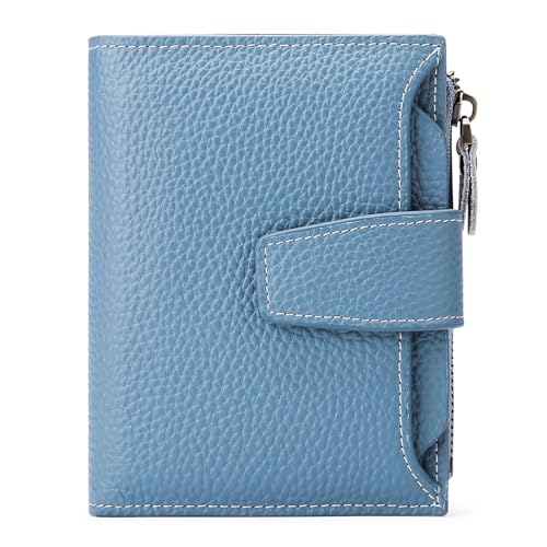 Peachloft Geldbörse, Peachloft Herren-Geldbörse, Reißverschlusstasche for mehrere Karten, Diebstahlsichere Geldbörse(Blue) von EDAT