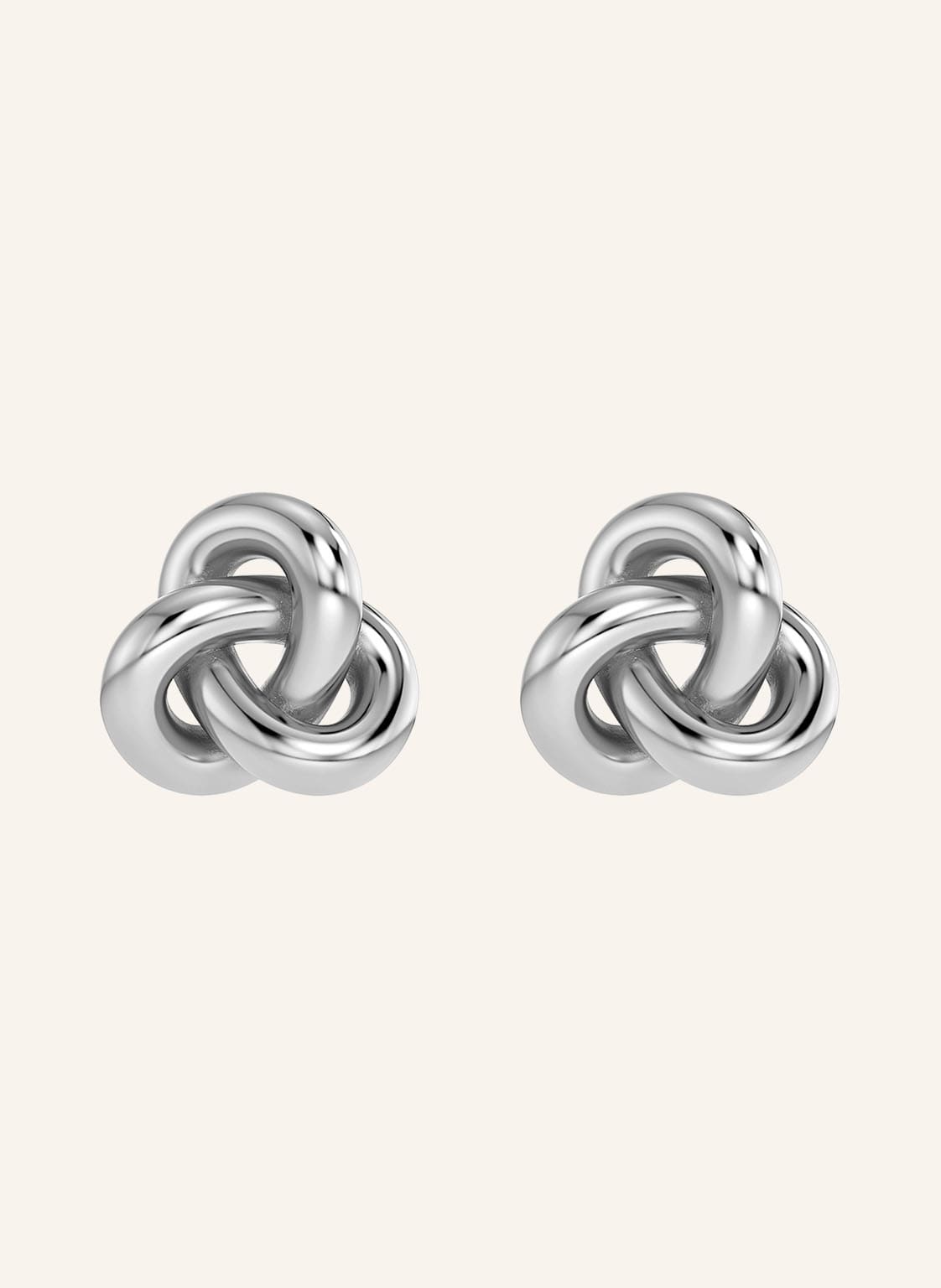 Edblad Ohrstecker Infinity Knot Studs L silber von EDBLAD