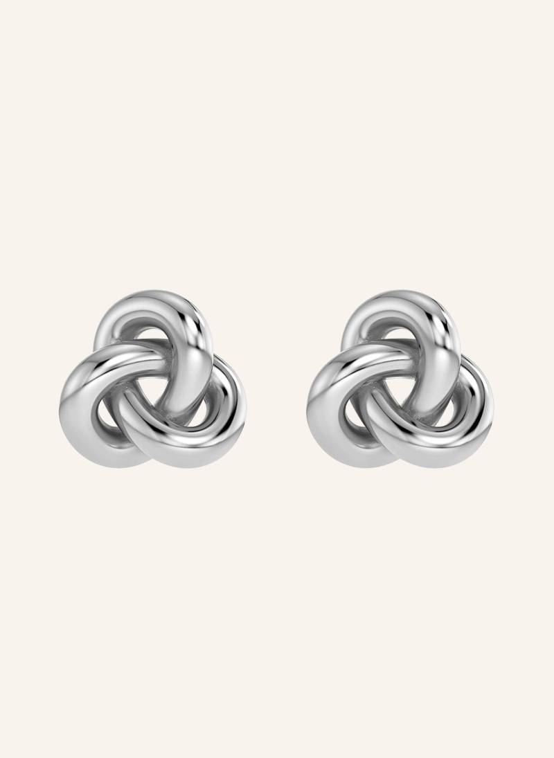 Edblad Ohrstecker Infinity Knot Studs L silber von EDBLAD