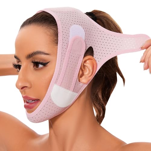 V-Line Maske, Kinnriemenentferner, verhindert Durchhängen, V-förmiger Gesichtsgürtel für schlafende Frauen, Kiefertrainer V-Line Maske, Kinnriemenentferner, verhindert Durchhängen, V-förmiger Gesichtsgürtel für schlafende Frauen, Kiefertrainer von EDCBMB