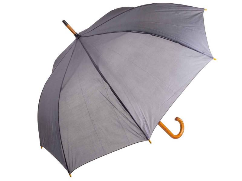 EDCO Stockregenschirm Regenschirm brauner Griff 51707 Stockschirm automatik, 8 Streben, automatik von EDCO