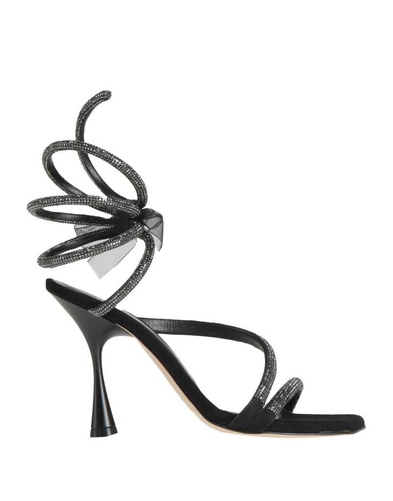 EDDICUOMO Sandale Damen Schwarz von EDDICUOMO