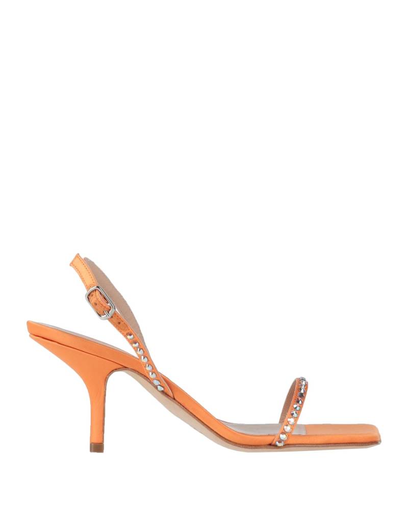 EDDY DANIELE Sandale Damen Orange von EDDY DANIELE