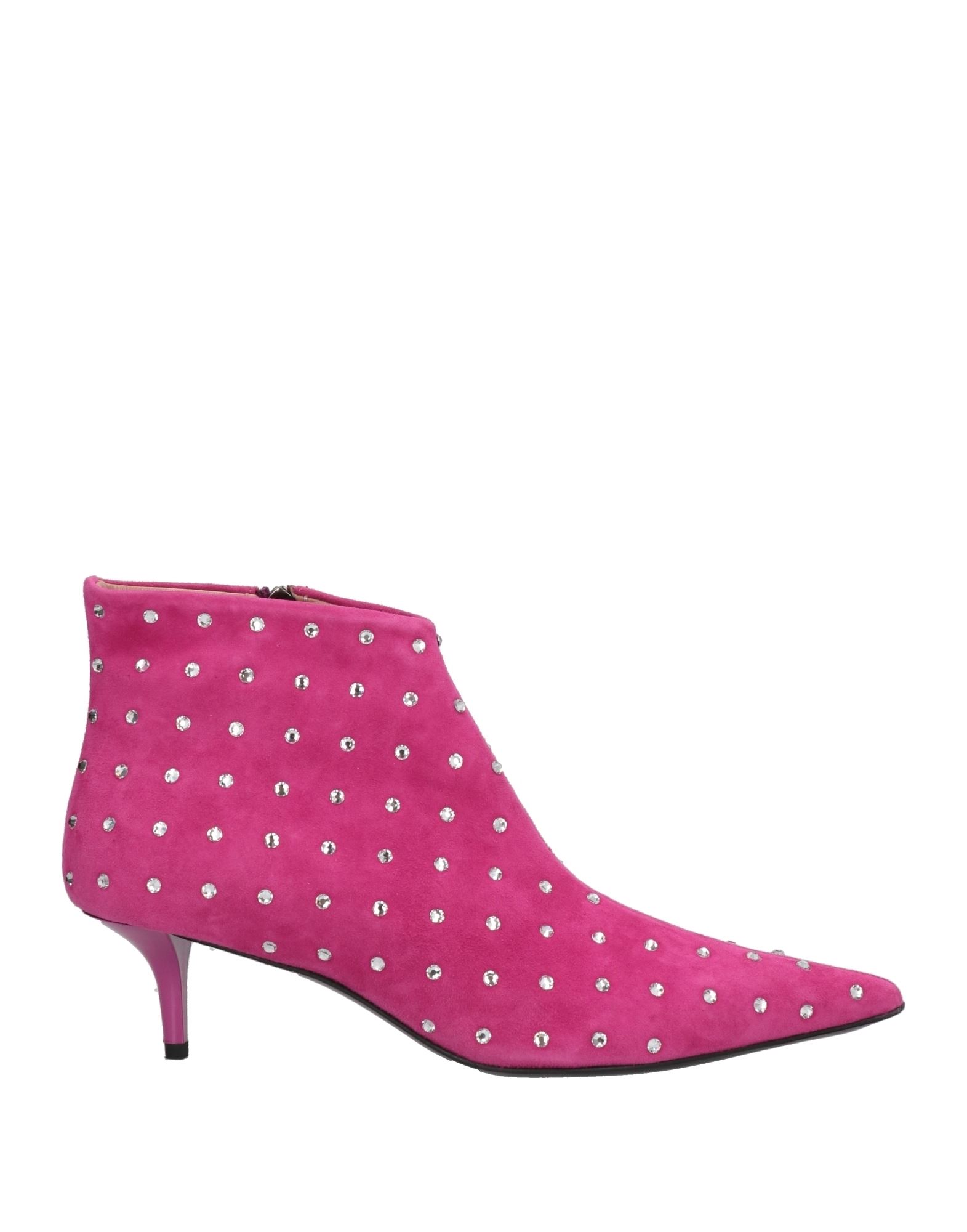 EDDY DANIELE Stiefelette Damen Fuchsia von EDDY DANIELE