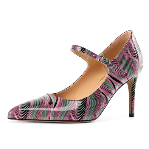 EDEFS Braut Mary Jane Pumps Damen Stilettoabsatz 8.5 cm in mit Spitzenschuh & Metall Akzenten Welle EU41 EDEFS Braut Mary Jane Pumps Damen Stilettoabsatz 8.5 cm in mit Spitzenschuh & Metall Akzenten Welle EU41 von EDEFS