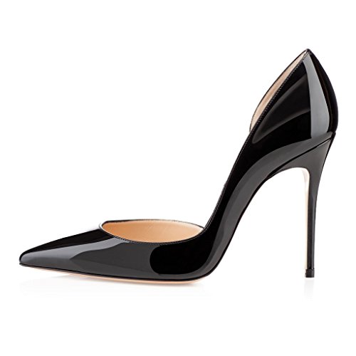 EDEFS Damen Cut Out D'orsay High Heel Pumps Mode Handarbeit Damenschuhe LackSchwarz Größe EU38 EDEFS Damen Cut Out D'orsay High Heel Pumps Mode Handarbeit Damenschuhe LackSchwarz Größe EU38 von EDEFS