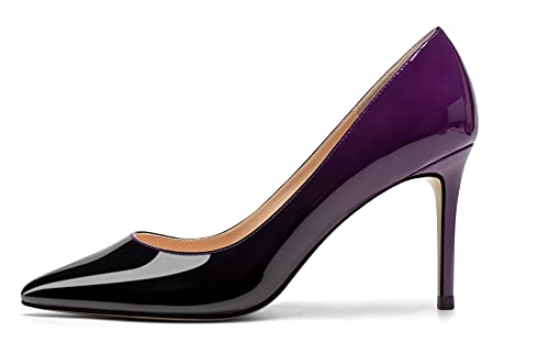 EDEFS Damen Geschlossene Zehen High Heels Pumps Modisch Slip-on Stiletto Party Schuhe Schwarz Rot Größe EU41 EDEFS Damen Geschlossene Zehen High Heels Pumps Modisch Slip-on Stiletto Party Schuhe Schwarz Rot Größe EU41 von EDEFS